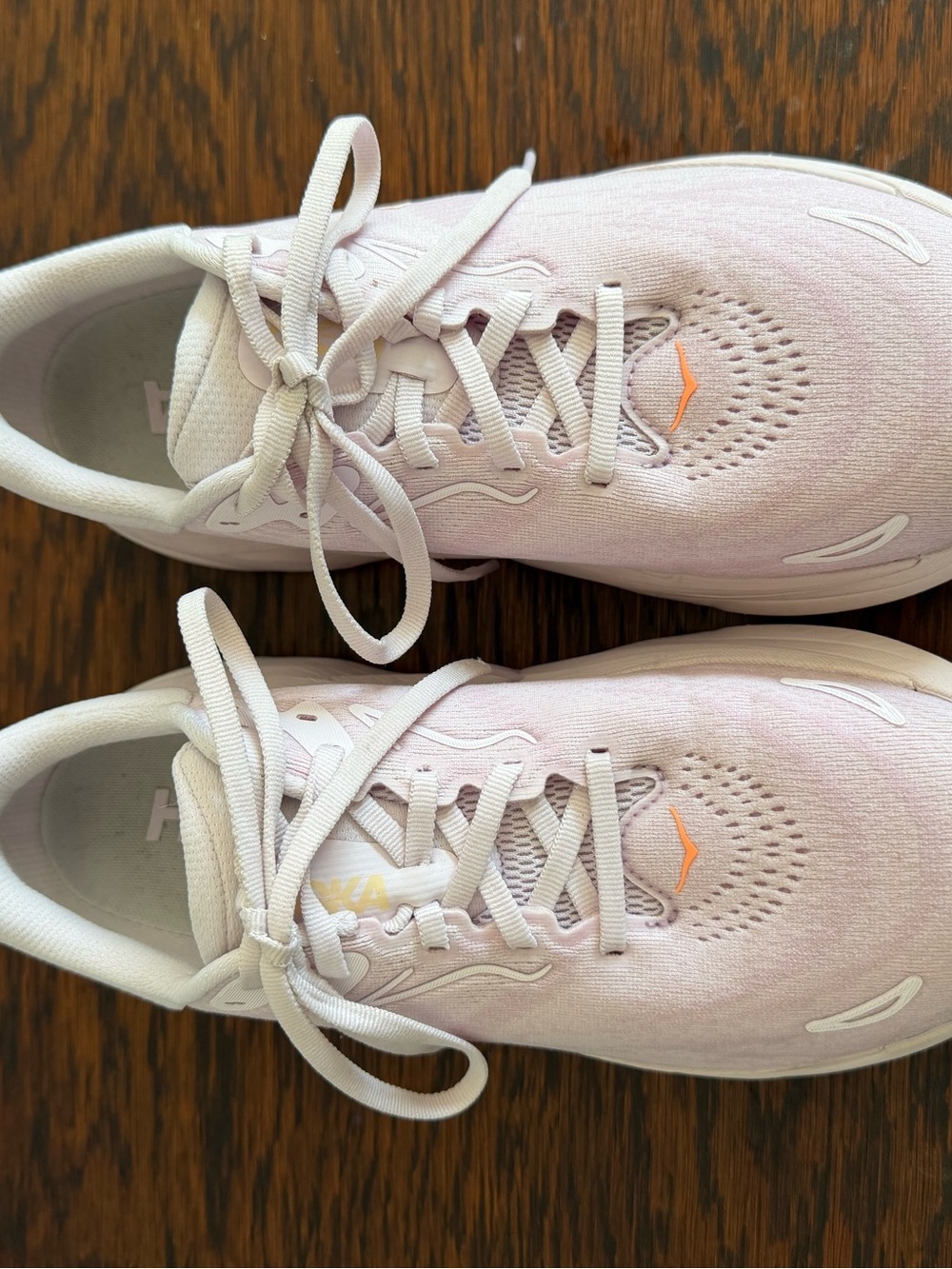 Hoka Arahi 8, Lilac cream/ Leon cantaloupe (orange and purple) - Picture 3 of 15